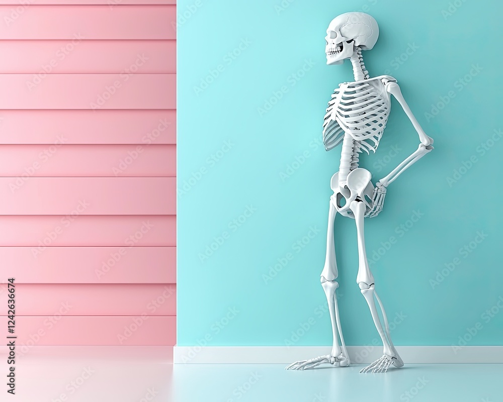 Human Skeleton Full Body X Ray High Resolution Realistic Full Body