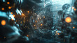 © Kosin - Futuristic representation of interconnected AI systems with glowing elements and intricate circuitry, showcasing advanced technology and digital networks