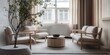 © RaksaLinggo - Minimalist Living Room Modern Furniture Design