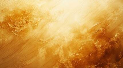 Wall Mural - Golden Abstract Textured Background Painting