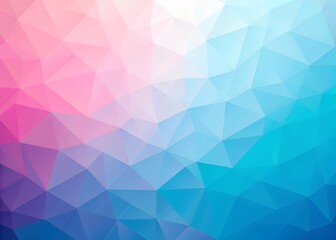 Wall Mural - minimalist geometric abstract blue and pink gradient background soft color wallpaper