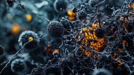 Poster - Exploring the properties of ceramics in material science a detailed view of microscopic structures