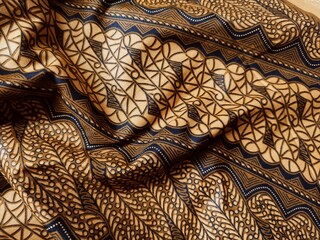 Pattern and background of Soga Genes batik cloth crafts