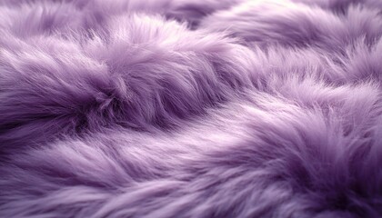 Canvas Print - Soft Lavender Fur Texture Background Image