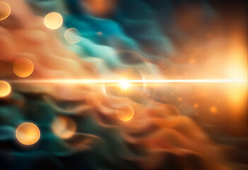 Wall Mural - abstract wavy gradient with grainy texture.