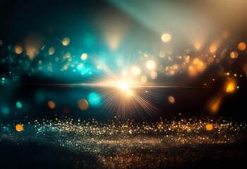 Poster - Abstract gradient background with a grainy, deluxy design.