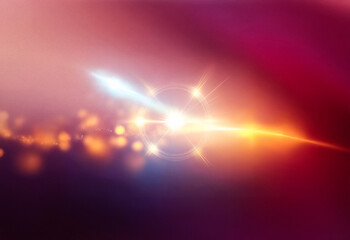 Poster - An abstract gradient background featuring a smooth transition from pink to burgundy with a grainy texture.