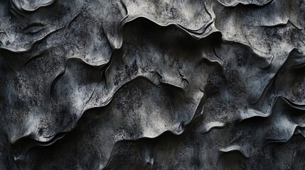 Poster - Dark and rough stone texture background with abstract pattern
