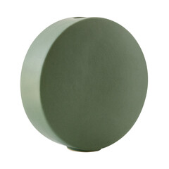 Wall Mural - Green ceramic circle vase design element