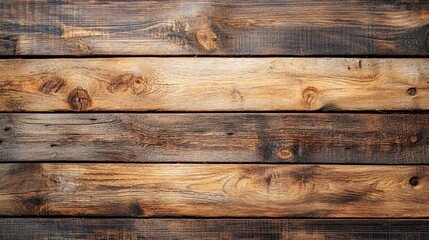 Aufkleber - Old rustic wood planks forming a textured background