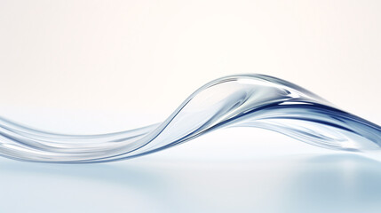 Aufkleber - A clear water droplet motion softly spreading across a surface, perfect for digital display backgrounds.

