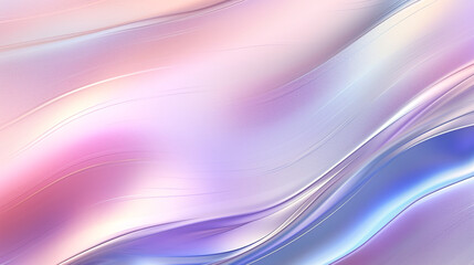 Poster - Grainy abstract design with a gradient from holographic silver, ideal for technology banners and festive displays.

