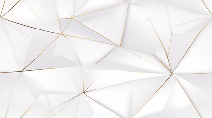Leinwandbilder - The lines form diamonds and abstract iridescent patterns on a white premium background for a tech-inspired backdrop.

