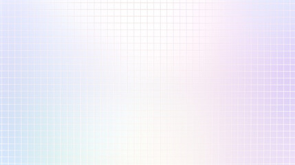 Poster - A delicate white graph paper texture with an iridescent shimmer, perfect for wallpaper, presentation backgrounds, or festive cards, adding an elegant and modern touch.


