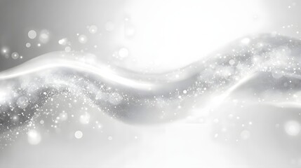 Aufkleber - Enchanting icy swirls of abstract winter wonderland backdrop with shimmering gradient glow flowing light and frost like sparkling textures creating a captivating and ethereal atmosphere