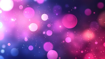 Aufkleber - Shimmering and Captivating Cosmic Bokeh Background with Glowing Particles Vibrant Lights and a Mesmerizing Ethereal Atmosphere  Ideal for Backgrounds Wallpapers Graphic Design and Digital Art