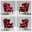 © Jyoti - red armchair set