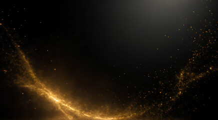 abstract background with gold