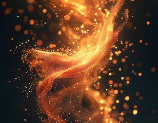 Poster - Abstract Fire Background