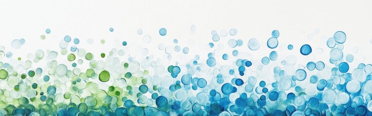 Poster - Elegant gradient blue composition created using delicate pencil strokes with subtle varying tones and textures
