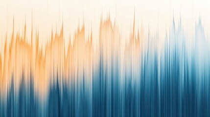 Aufkleber - Pencil strokes gradient in pastel hues creates a soothing abstract artwork depicting calm and creativity