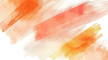 Fototapete - Abstract pastel pencil strokes blend together in a vibrant display of colors and textures on a clean background