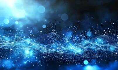 Abstract background showcasing technology lines and connections.