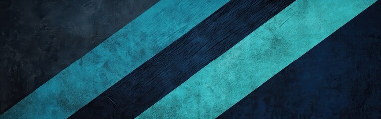 Aufkleber - Textured diagonal stripe pattern showcasing contrasting shades of blue and dark tones for a modern aesthetic