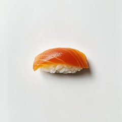 Fresh sushi nigiri featuring premium fish on seasoned rice presented on a clean white plate ready to enjoy