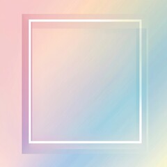 Aufkleber - Soft pastel gradient creates a serene and calming background suitable for various design projects and artistic expressions