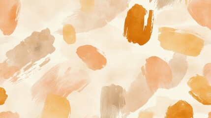Poster - Abstract pencil strokes create a dynamic and artistic background with warm tones and textured patterns