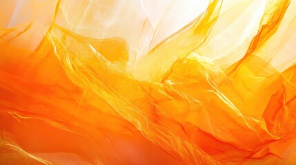 Poster - Warm orange and golden yellow gradient evokes a feeling of tranquility and comfort