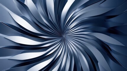 Leinwandbilder - Swirling patterns in modern low-poly gradients showcasing dynamic depth and movement