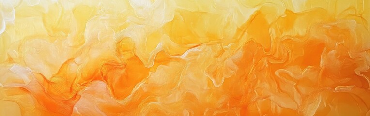 Leinwandbilder - Warm orange and golden yellow gradient evokes feelings of sunset tranquility and vibrant energy in abstract composition