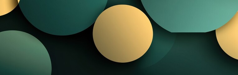 Aufkleber - Geometric background featuring overlapping shapes in varied colors and patterns for modern design aesthetics