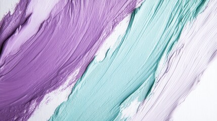 Aufkleber - Subtle blend of purple and green textures creates a soft, artistic background perfect for creative projects and designs