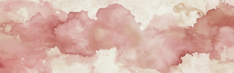 Leinwandbilder - Romantic watercolor texture in soft shades enhancing a sentimental ambiance for artistic projects and backgrounds