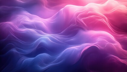 Wall Mural - Dreamy Neon Flow Abstract Background