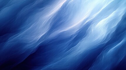 Wall Mural - abstract blue background with dynamic lines and gradient wave pattern for digital design and technology