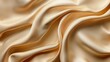 © isend - Elegant Draped Beige Silk Fabric Texture