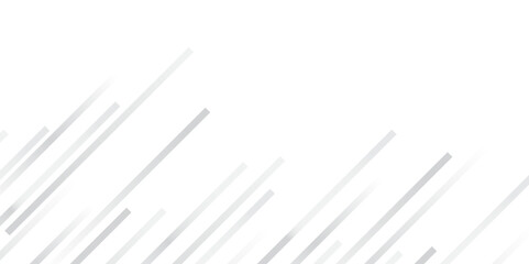 Poster - White gradient diagonal stripe line background. Motion Line Gradient stripes layers. business background metallica shining vector. Abstract monochrome elegant geometric backdrop, modern design,Vector.