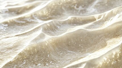 Wall Mural - a close-up shot of a wave on a sunny day at the beach, ideal for travel and outdoor-related projects