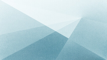 Light pastel soft pale dusty gray blue green turquoise cyan silver white abstract pattern background. Geometric. Line stripe angle facet triangle fold. Color gradient.Noise grain.Business, tech.Design