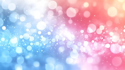 Aufkleber - Elegant sparkling glitter and bokeh lights on a soft blurred background create a captivating magical atmosphere perfect for festive holiday other special occasions
