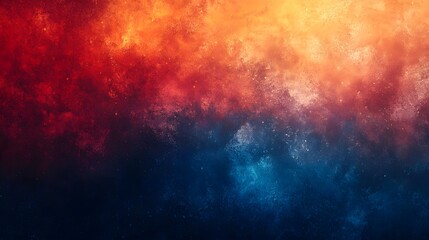 Poster - Vibrant and Dramatic Abstract Explosion Background with Fiery Glowing Bursts of Energy and Light  Intense Luminous and Pulsating Storm of Radiant Sparks and Flames in Bright Vivid Colors