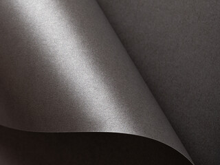 Aufkleber - Graphite-textured paper background with a smooth, monochrome surface, subtle gradient, and elegant satin finish, perfect for artistic, modern, and premium design applications.