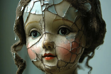 Wall Mural - Broken China Doll