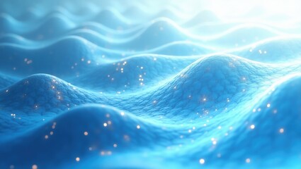 Canvas Print - blue information transmission wallpaper