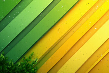 Poster - Green Stripe Background