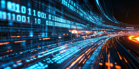 Data stream background